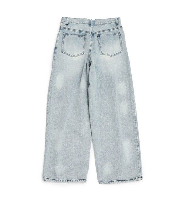 ADAM ET ROPE'「【WEB限定】ワイドストレートデニムパンツ」|デニム|