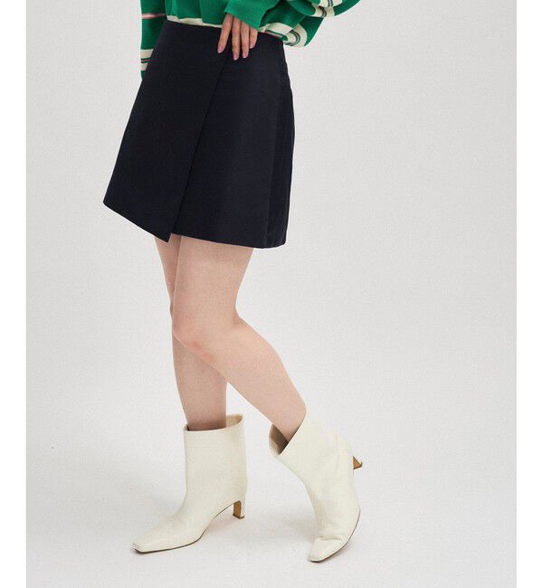 ADAM ET ROPE'「ラップミニスカート」|スカート|