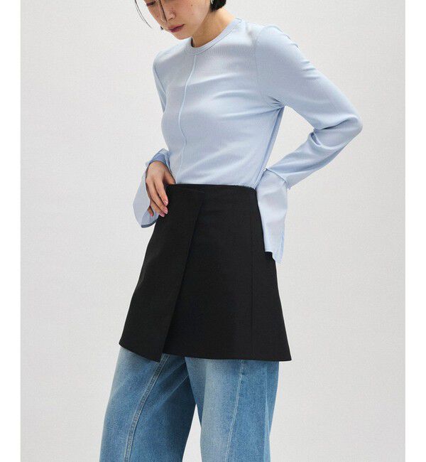 ADAM ET ROPE'「ラップミニスカート」|スカート|