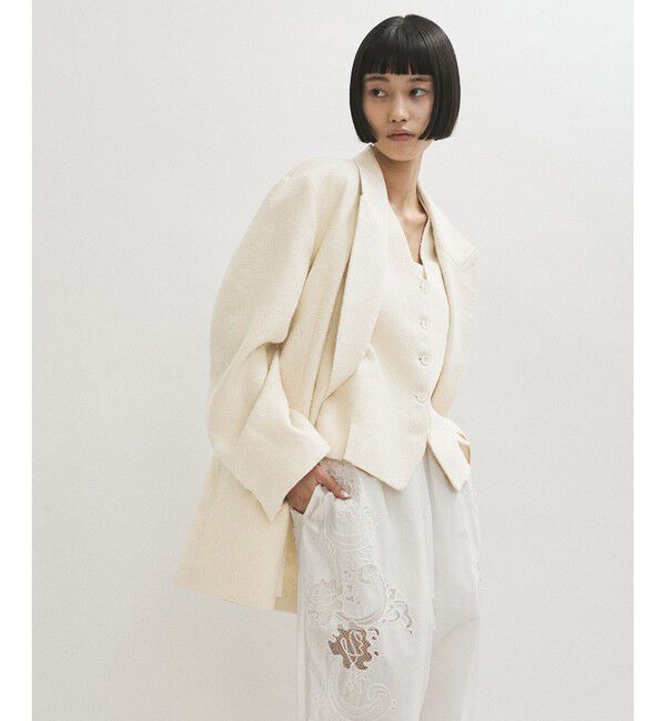 ADAM ET ROPE'「リネンMIXオーバージャケット」|テーラードジャケット|キナリ(16)