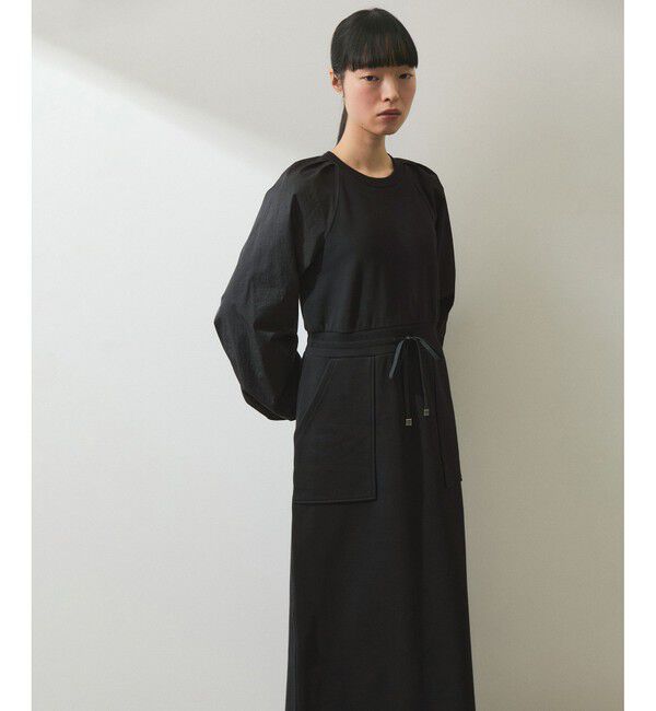 ADAM ET ROPE'「【WEB限定】スウェットコンビワンピース」|ワンピース|