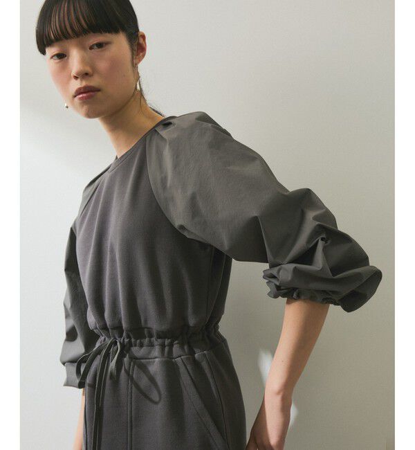 ADAM ET ROPE'「【WEB限定】スウェットコンビワンピース」|ワンピース|