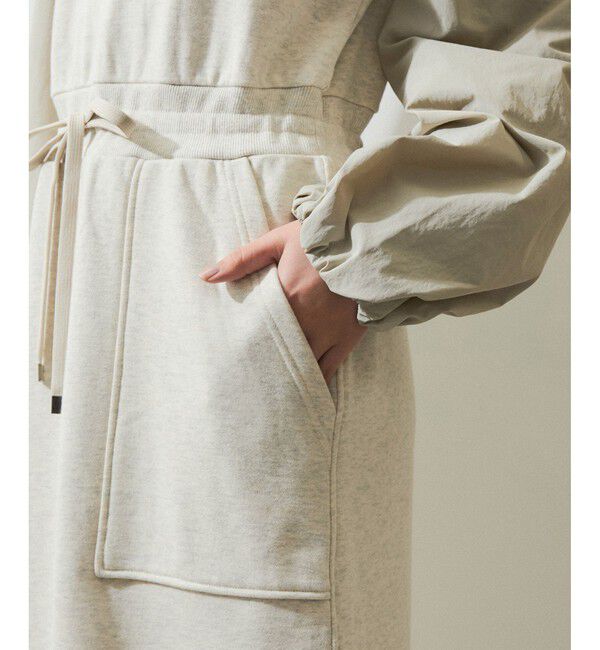 ADAM ET ROPE'「【WEB限定】スウェットコンビワンピース」|ワンピース|