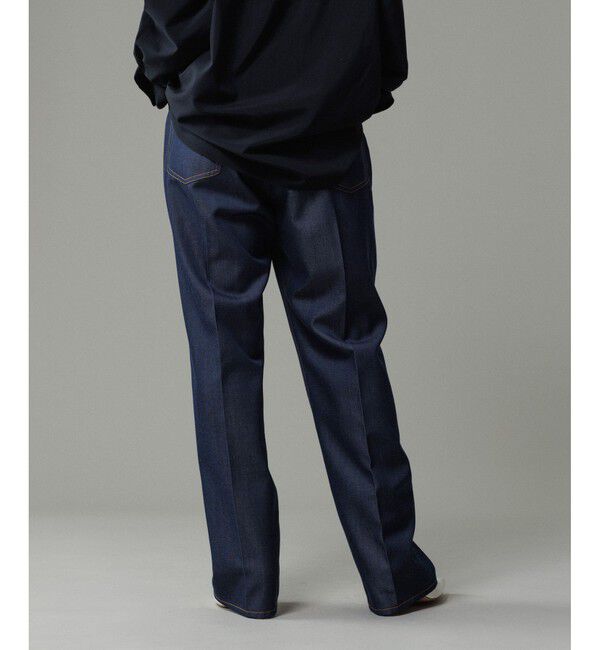 ADAM ET ROPE'「【ADAM ET ROPE' JEANS -IMAG-】《NIKKE/ニッケ》デニム ストレートスラックス」|デニム|