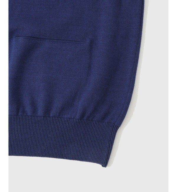 ADAM ET ROPE'「コットンシルク オーバーサイズ クルーネックカーディガン / 2WAY / ユニセックス」|カーディガン|