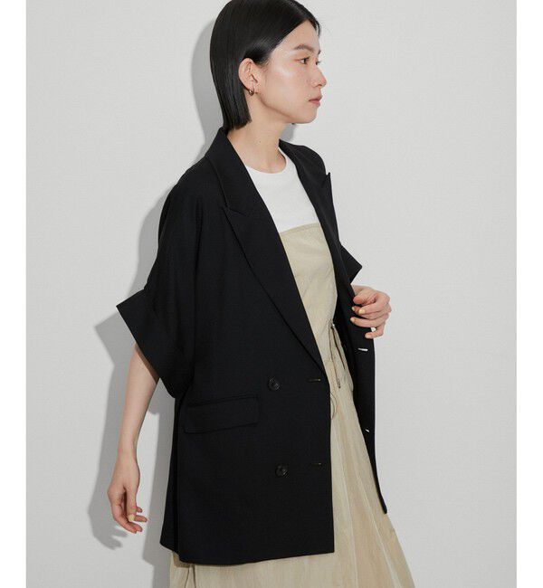 ADAM ET ROPE'「【サステナブル】・【新色追加】ショートスリーブシャツJK」|その他|