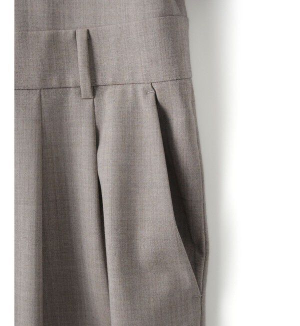 ADAM ET ROPE'「【EMOELLE】ハーフスリーブVネックオールインワン」|オールインワン|