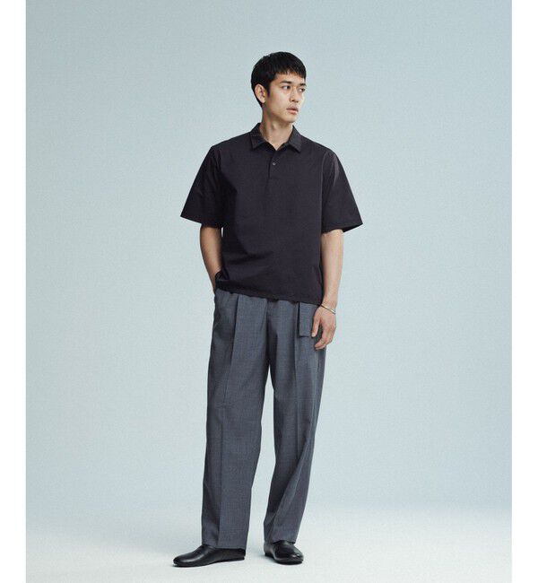 ADAM ET ROPE'「《UVカット/撥水》ベーシック ポロシャツ / ONOFF兼用」|ポロシャツ|