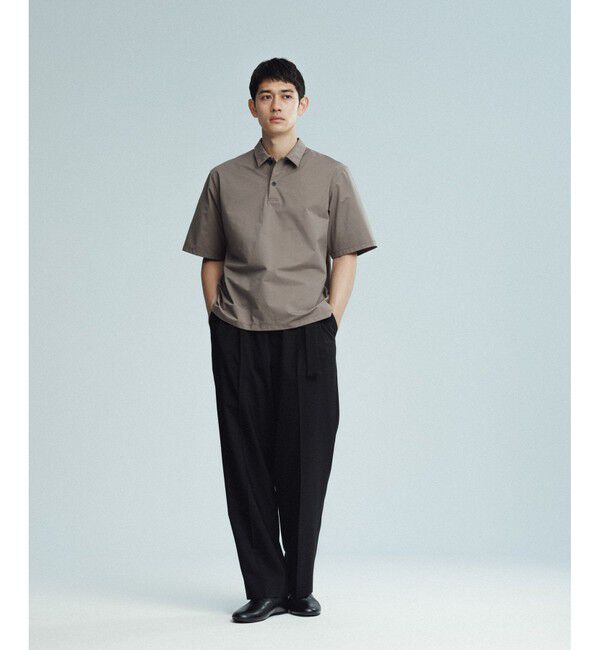 ADAM ET ROPE'「《UVカット/撥水》ベーシック ポロシャツ / ONOFF兼用」|ポロシャツ|