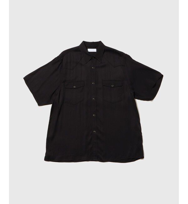 ADAM ET ROPE'「ウエスタン ショートスリーブシャツ」|シャツ・ブラウス|