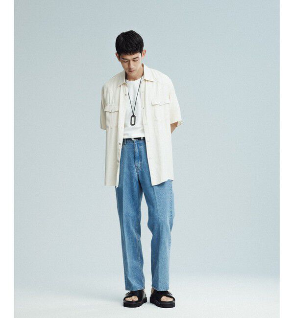 ADAM ET ROPE'「ウエスタン ショートスリーブシャツ」|シャツ・ブラウス|