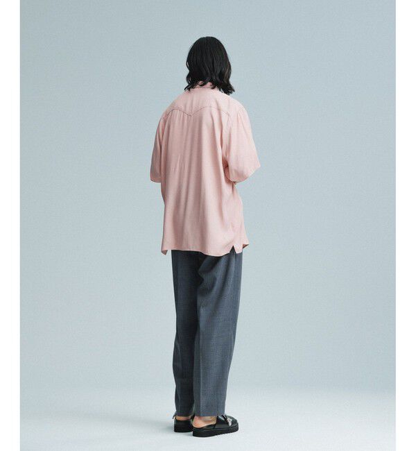 ADAM ET ROPE'「ウエスタン ショートスリーブシャツ」|シャツ・ブラウス|