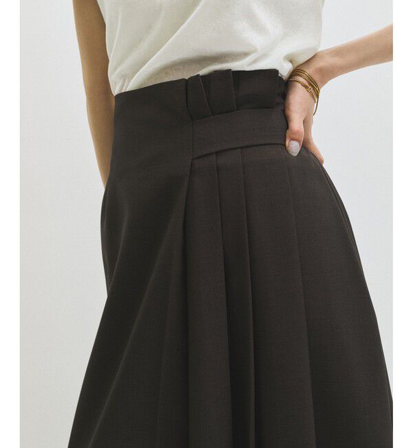 ADAM ET ROPE'「アシメタックスカート」|スカート|