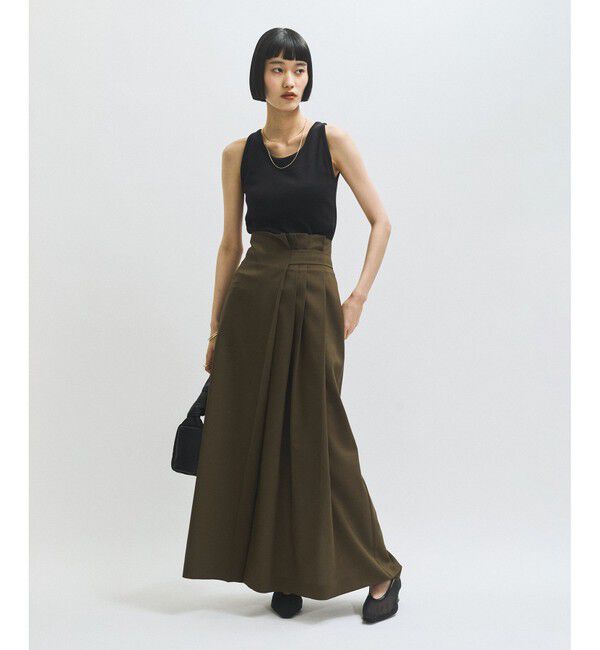 ADAM ET ROPE'「アシメタックスカート」|スカート|