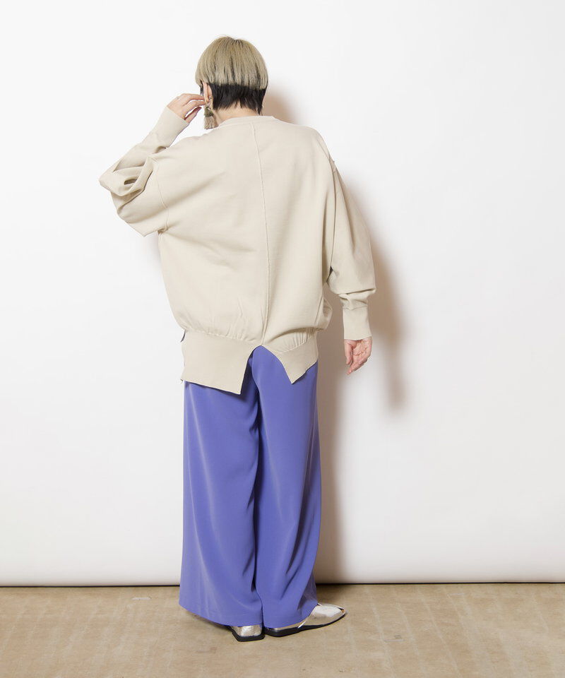  「ボリュームスリーブニットプルオーバー」|ニット・セーター|