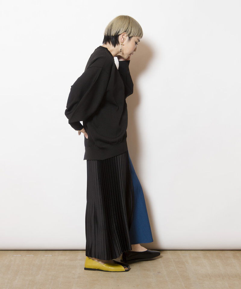  「ボリュームスリーブニットプルオーバー」|ニット・セーター|