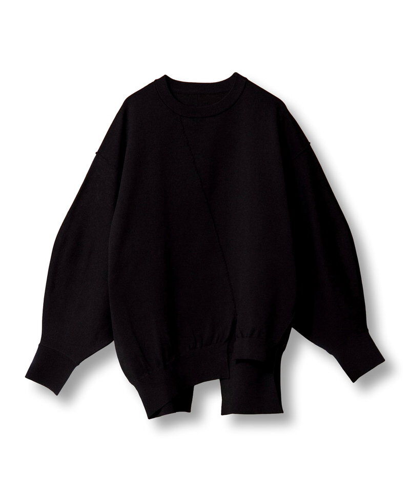  「ボリュームスリーブニットプルオーバー」|ニット・セーター|