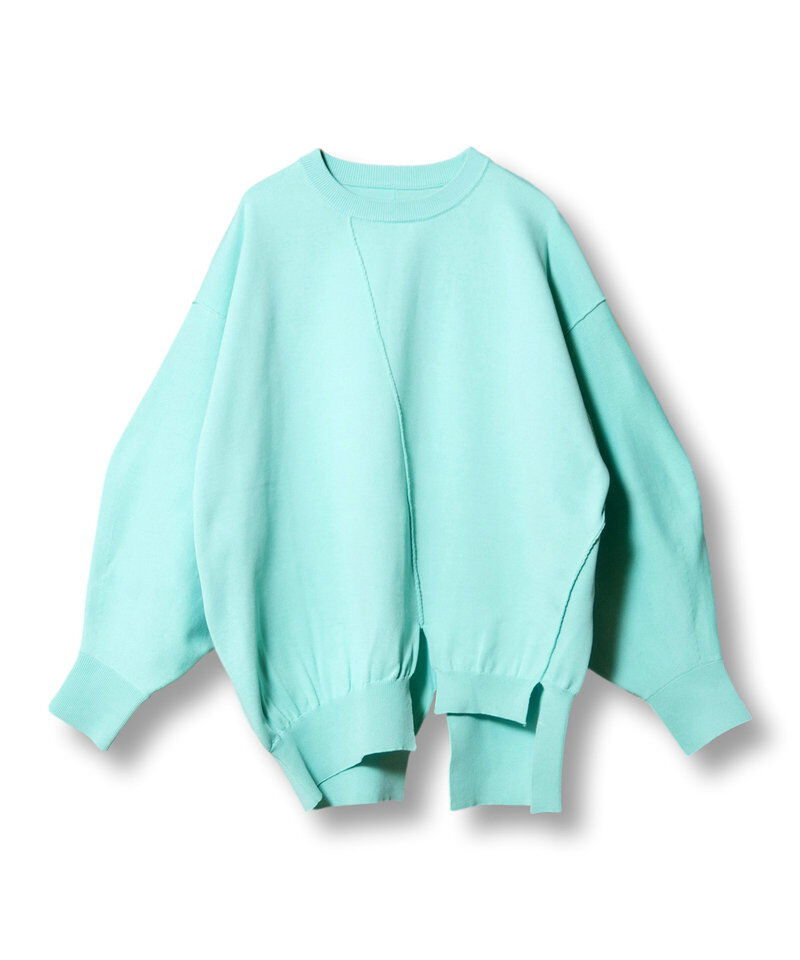  「ボリュームスリーブニットプルオーバー」|ニット・セーター|