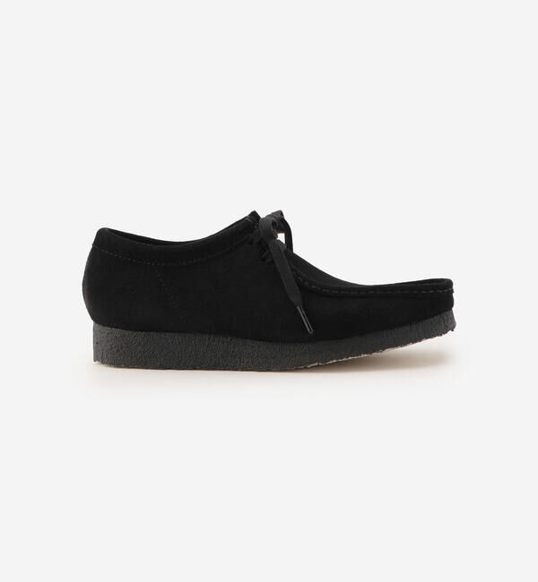  「Clarks | WALLABEE BLACK SUEDE MEN」|ビジネス・ドレスシューズ|