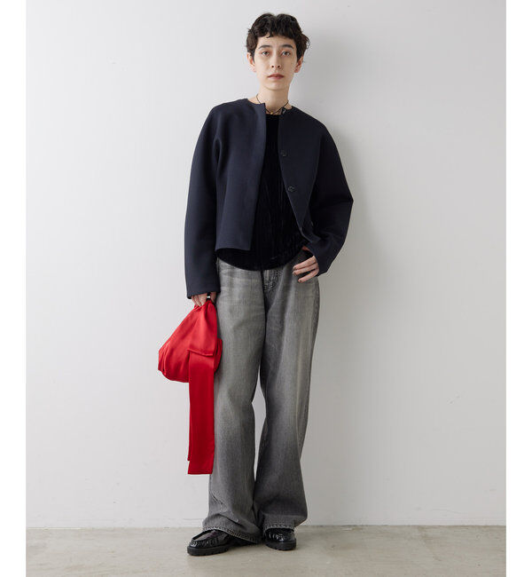  「ドロストデニムパンツ」|チノ|