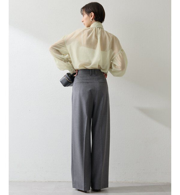  「オーガンザボウブラウス」|シャツ・ブラウス|