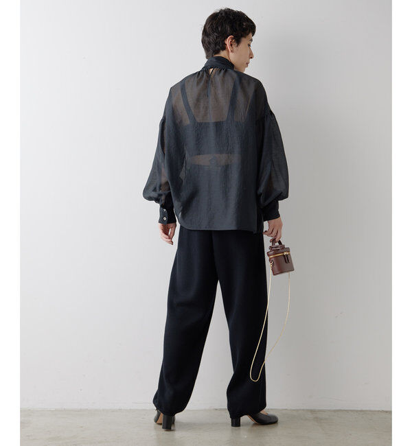  「オーガンザボウブラウス」|シャツ・ブラウス|