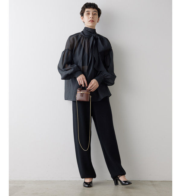  「オーガンザボウブラウス」|シャツ・ブラウス|