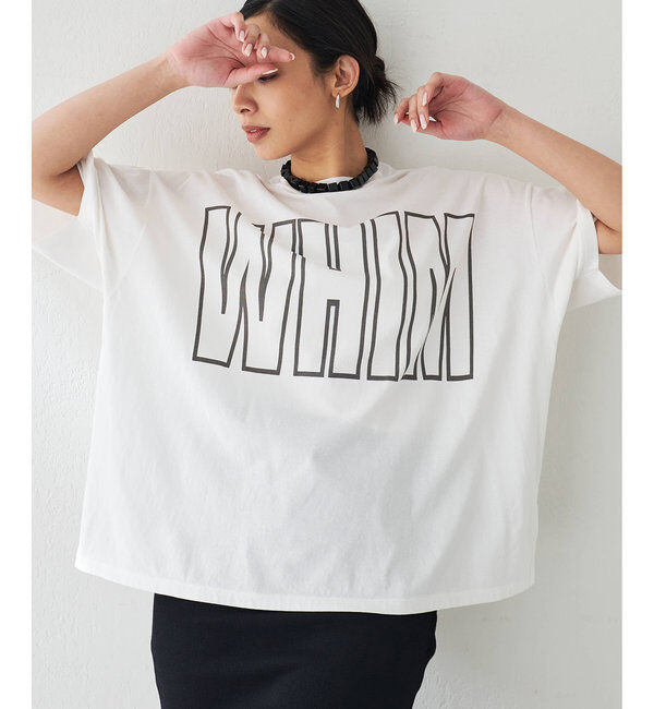  「リラックスロゴTシャツ」|Tシャツ・カットソー|オフホワイト