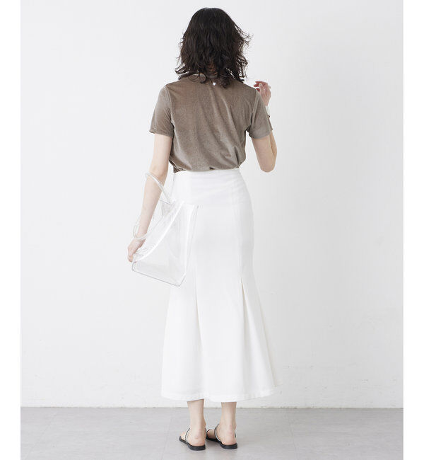 THE PAUSE「【THE PAUSE】ベロアコンパクトTシャツ」|Tシャツ・カットソー|