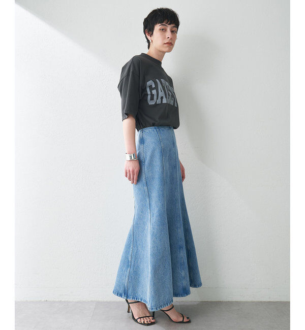  「フレアデニムスカート」|スカート|