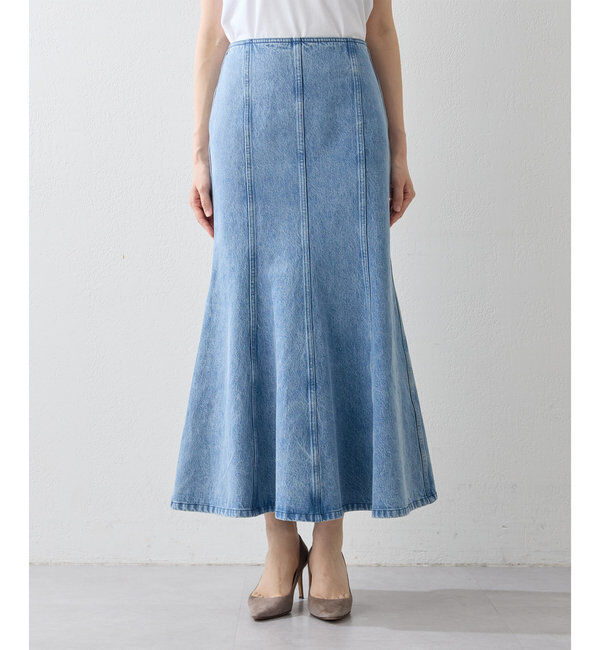  「フレアデニムスカート」|スカート|