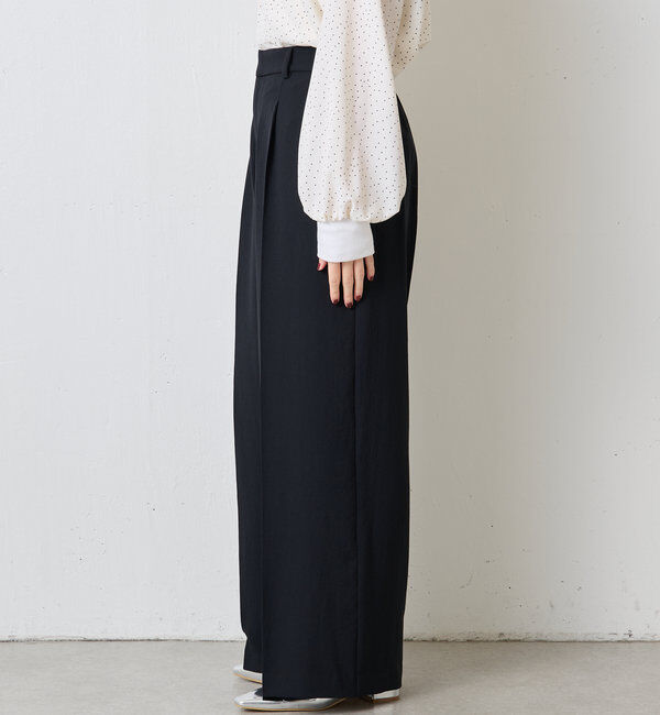  「ジャージワイドパンツ」|チノ|