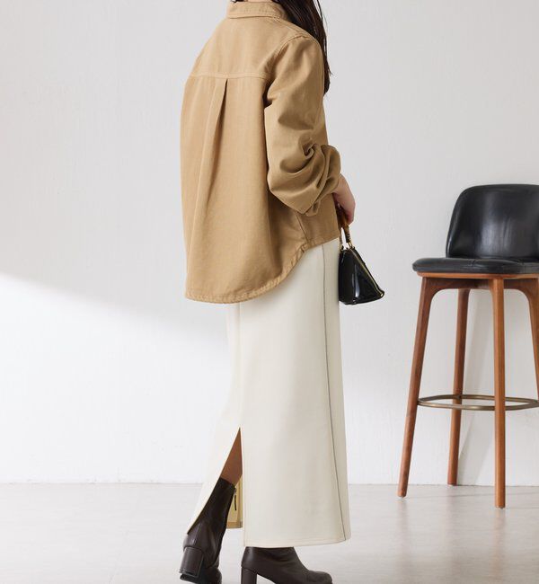  「Q.anos 2WAYデニムシャツ」|シャツ・ブラウス|