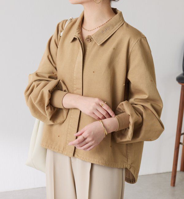  「Q.anos 2WAYデニムシャツ」|シャツ・ブラウス|