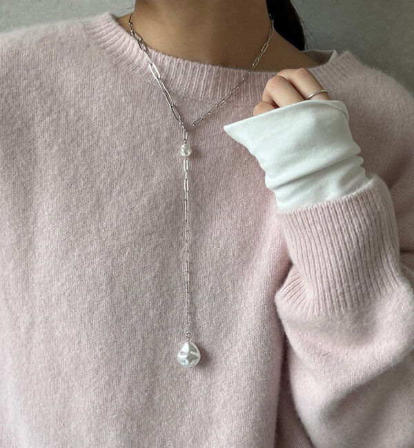  「ワントップパールネックレス」|ネックレス|