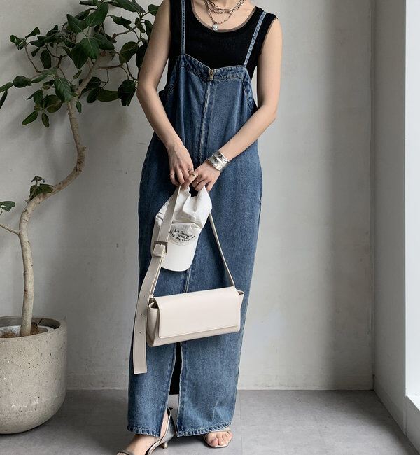  「ラメリブチュールタンク」|Tシャツ・カットソー|