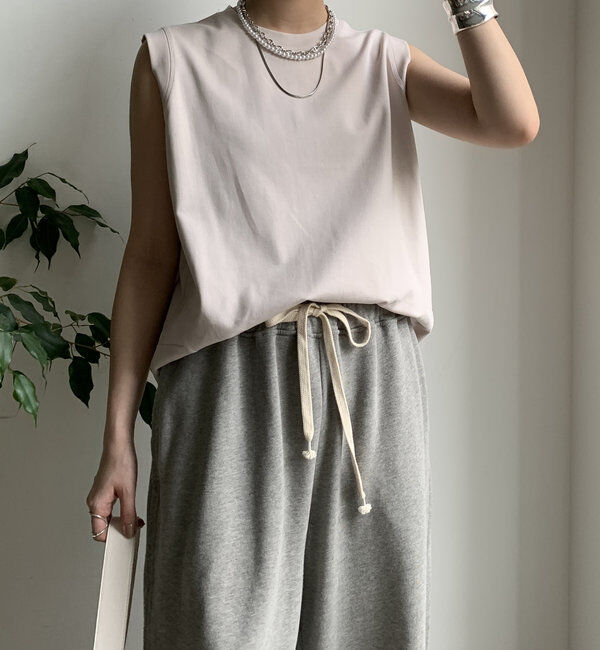  「裾切替タンクプルオーバー」|Tシャツ・カットソー|