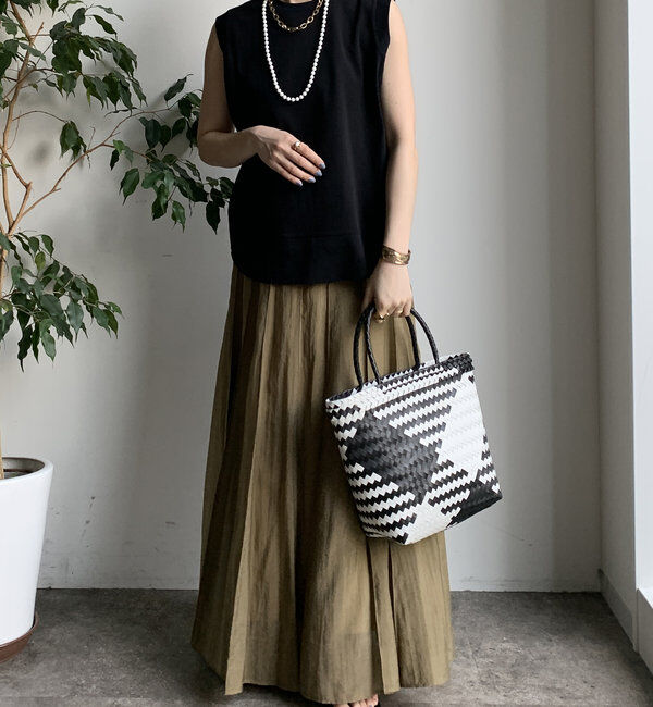  「裾切替タンクプルオーバー」|Tシャツ・カットソー|