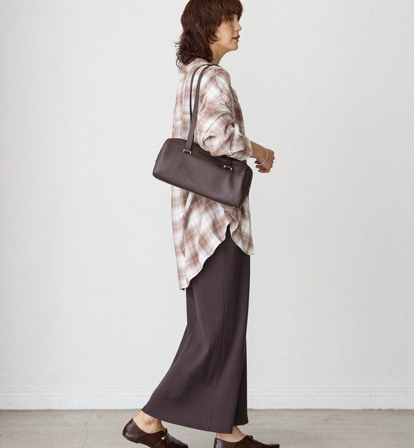  「ウォッシュドチェックワイドシャツ」|シャツ・ブラウス|