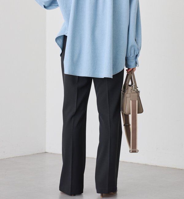  「【褒められシルエット】イージーフレアパンツ」|チノ|