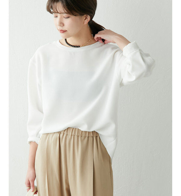  「【新色登場！】バックスリットブラウスT」|シャツ・ブラウス|