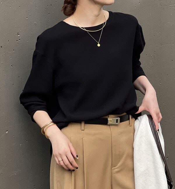  「【新色登場！】バックスリットブラウスT」|シャツ・ブラウス|