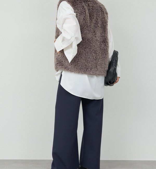  「【CHIKAコラボ】【美脚パンツ】ワイドドロストパンツ」|その他|