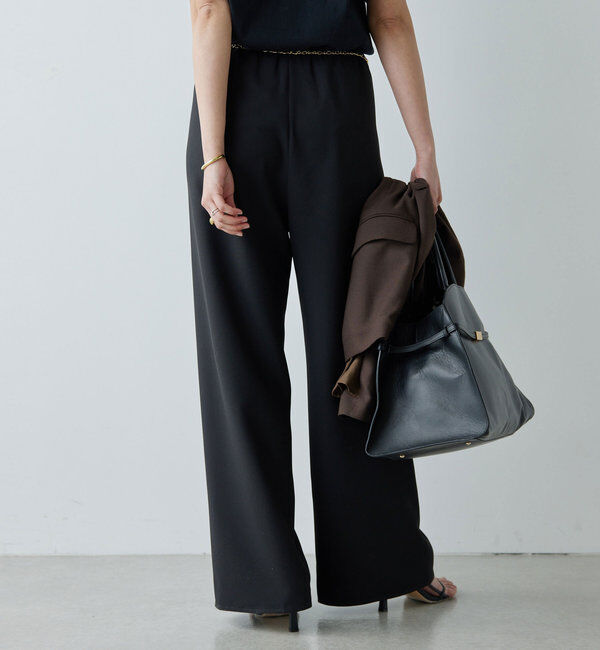  「【CHIKAコラボ】【美脚パンツ】ワイドドロストパンツ」|その他|