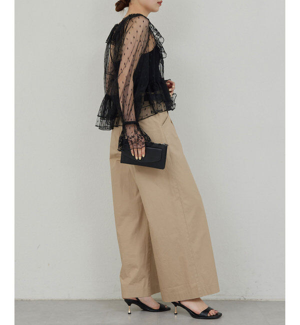  「タックウェザーパンツ」|チノ|