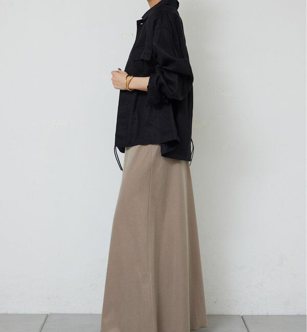  「リネンミリタリーシャツブルゾン」|ベスト・ジレ|