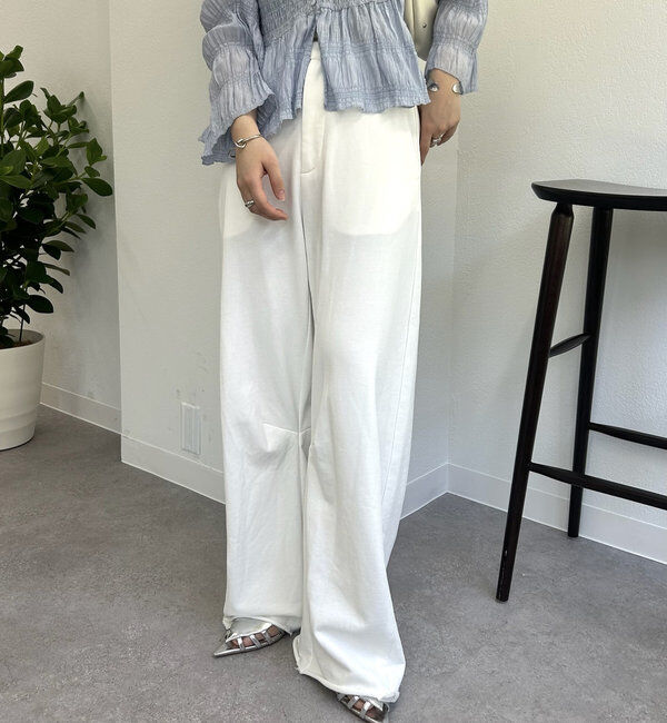  「カーブスウェットパンツ」|チノ|