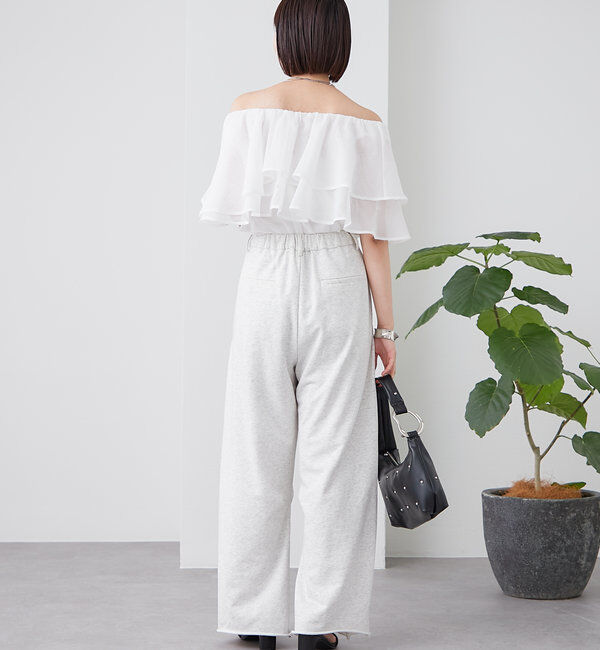  「カーブスウェットパンツ」|チノ|