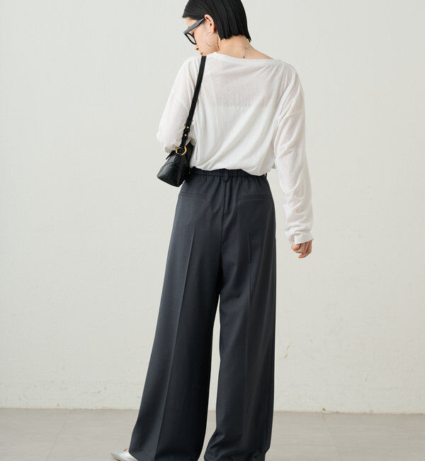  「2タックワイドパンツ」|チノ|
