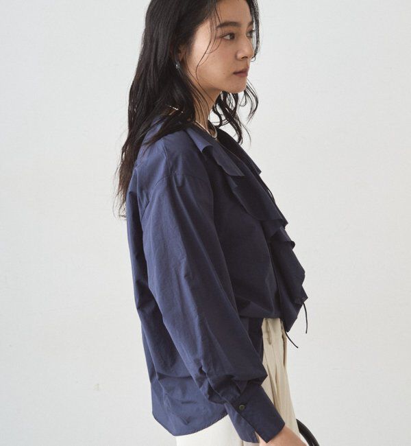  「フリルカラーブラウス」|シャツ・ブラウス|